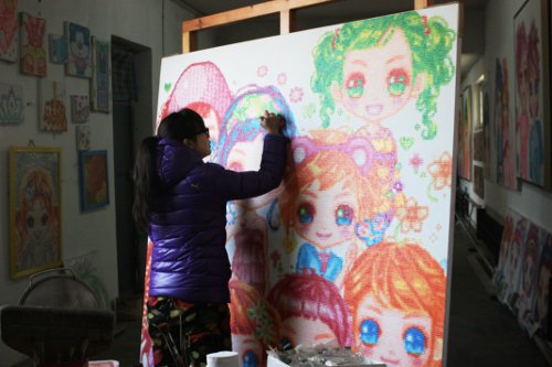 Songzhuang Artist Village in a Songzhuang Artist Village in a