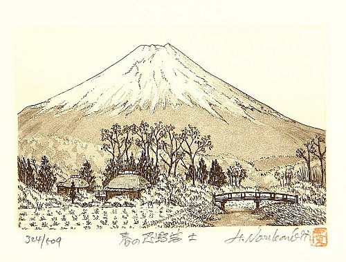 By Hiroto Norikane - Mt. Fuji in the Spring