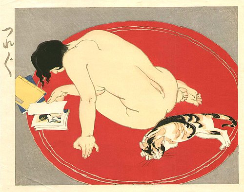 Ten Types of Female Nudes V Japanese Woodblock Prints