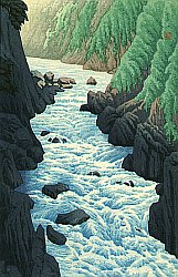 By Ito Takashi - Juji Gorge, 1933