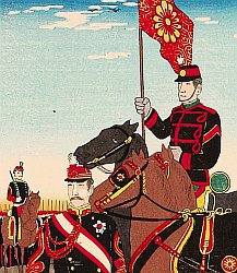 Meiji print - detail.