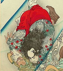 Japanese Tattoos - Under Water - Suikoden - Detail