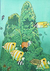 Japanese art print