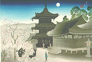 Kiyomizu in a Spring Night