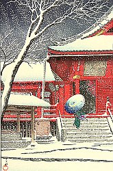 Kiyomizu-do in the Snow