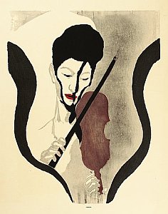 Impression of a Violinist - By Koshiro Onchi
