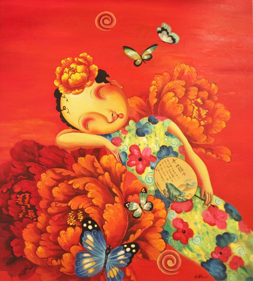 By Liu Kinwah - Dignified and Beautiful Woman No. 1