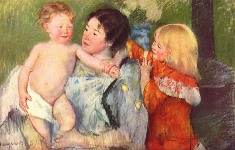After the Bath - By Mary Cassatt