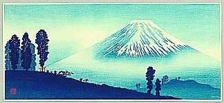 Mount Fuji - seen by Shotei