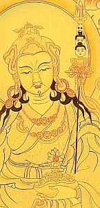Detail from Thangka