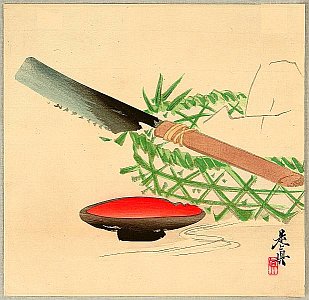 By Shibata Zeshin - Still Life