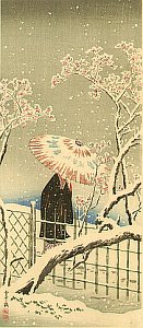 Plum in the Snow
