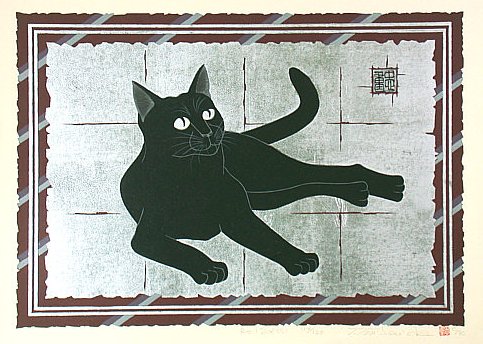 Japanese Cat Prints