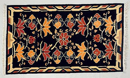 Tibetan Rugs with Floral Designs - article