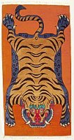 Take a look at All Handmade Tibetan Rugs.