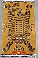 Tiger Rugs of Tibet