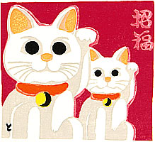 Christmas Card Prints by Tomoo Inagaki