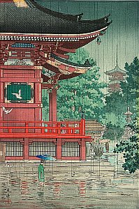 By Tsuchiya Koitsu - Asakusa Kannon Temple