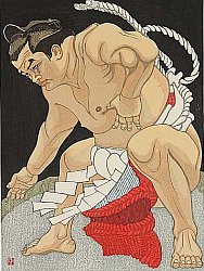 Sumo-e by Junichiro Sekino