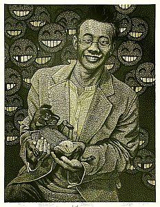 Man with Dog No. 2