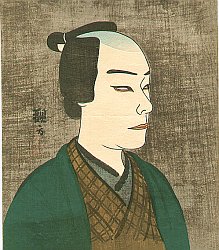Natori Shunsen - Actor Portraits