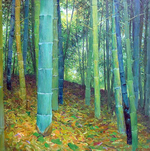 Painting by Wang Weide
