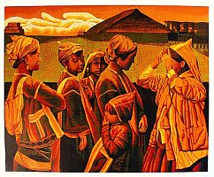 Reduction Woodblock Prints