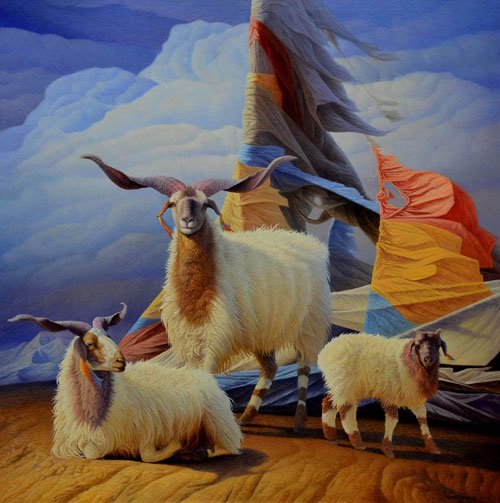 Oil Painting by Zhang Yuping