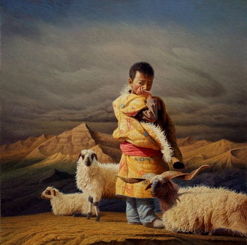 Oil Painting by Zhang Yuping