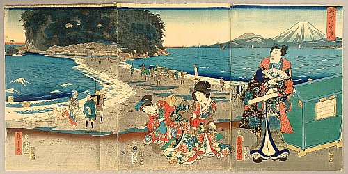 Japanische Farbholzschnitte