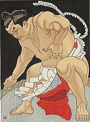 Japanischer Farbholzschnitt