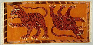 Tibetische Tiger Teppiche