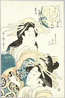 Edo Grafik von Utamaro