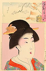 By Chikanobu Toyohara - Mirror of the Ages