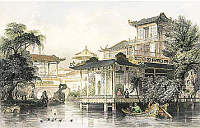 Thomas Allom (1804-72), House of a Chinese Merchant