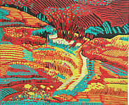 Pathway to go to Mountains - by Ma Li born 1958, copyright Ma Li
