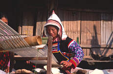 Woman from Yunnan in Colorful Costume - 
