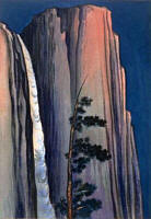 Evening Glow at Yosemite Falls