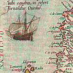 From a map by A. Ortelius