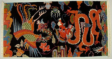 Traditional Tibetan Rug