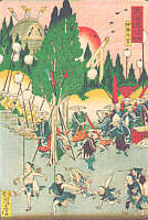 Kids Mocking a Feudal Parade