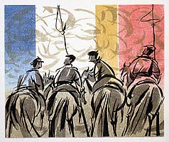 Landscape of Grassland, by Shan Dan, 1996 - copyright Shan Dan