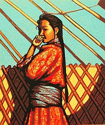 Sun Bath, by Ji Xingdong born 1964 - copyright Ji Xingdong
