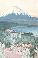 Print by Hiroshi Yoshida - 