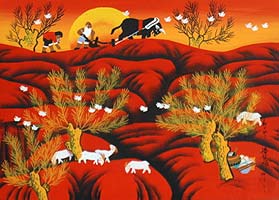 A History of Red Earth - copyright Pan Xiaoling, born 1956