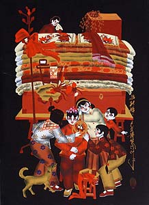 Accompanying the Bride - copyright Pan Xiaoling, born 1956