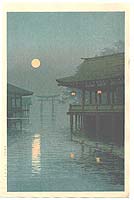 Misty Moon at Miyajima - 