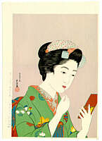 Goyo Hashiguchi - Recarved Edition - by Tansei-sha ca. 1980