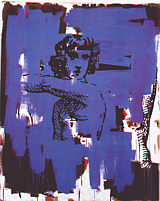 Portrait in Blue, 1993 - copyright Haessle