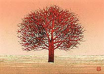 Red Red Tree, 2000 - copyright Kunio Kaneko